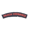 Title Beach Ordnance British Army