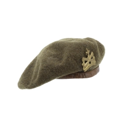 Béret Canadian 1945 & Cap Badge Regiment de la Chaudière