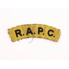 Title Royal Army Pay Corps British