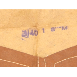 Sleeve gaz detector British Army 1940