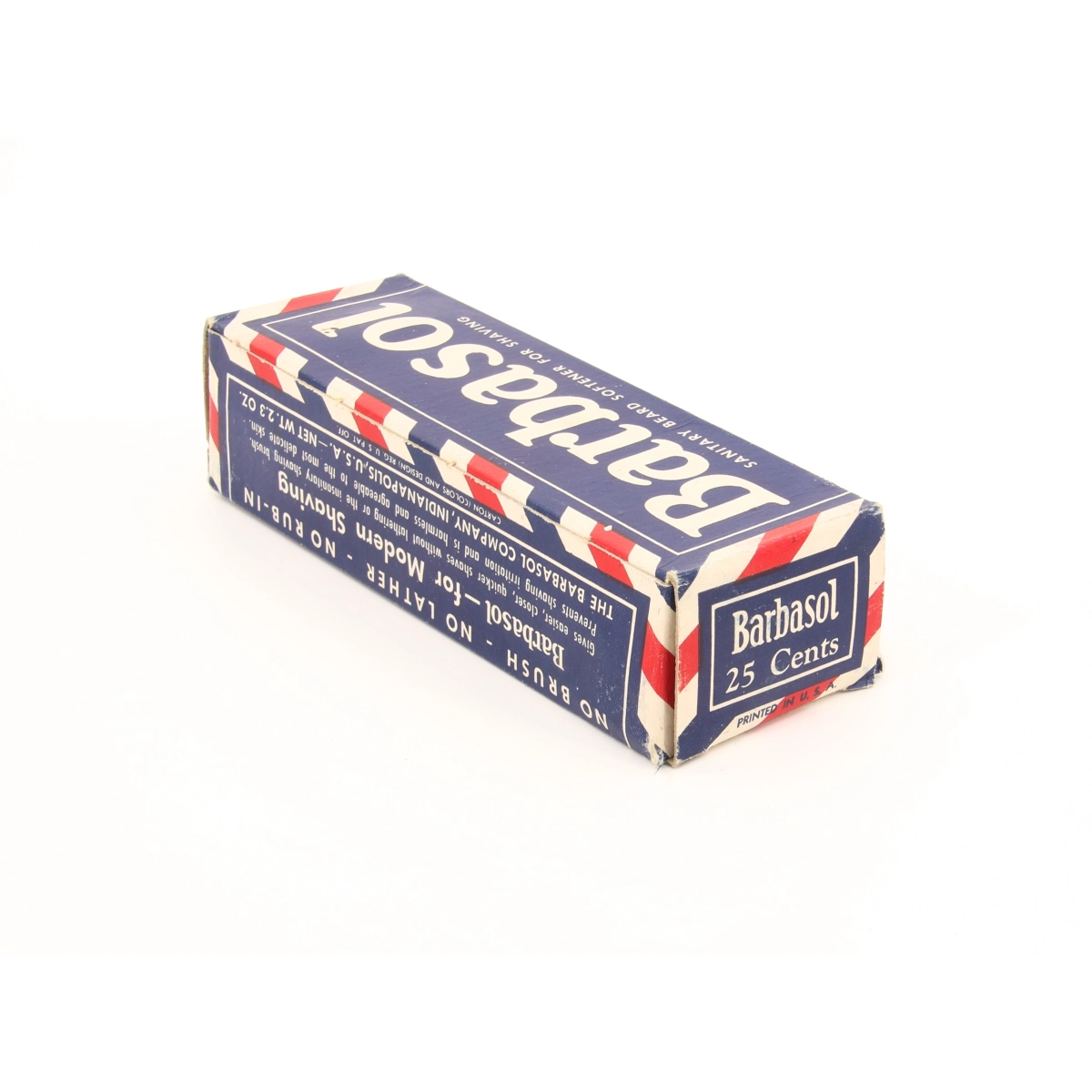 Barbasol US Army cream shaving