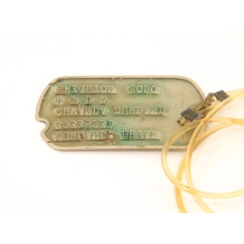 Pair "Dog Tags" DURLAND Bryan - US Army