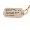 Pair "Dog Tags" BENAK John - US Army