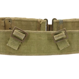Ceinturon British Army Blancoté 1942