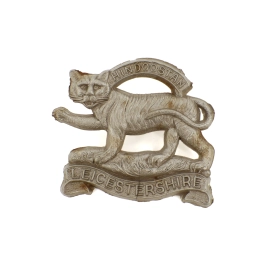 Cap badge "Economic" Leicestershire Regiment