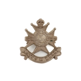 Cap badge "Economic" Notts & Derby Regiment ( Sherwood Foresters)