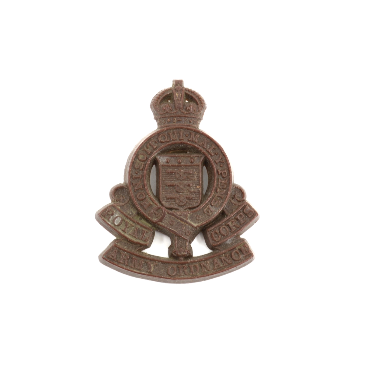 Cap badge "Economic" Royal Army Ordnance Corps