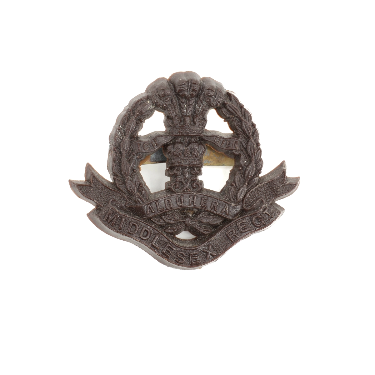 Cap badge "Economique" Middlesex Regiment