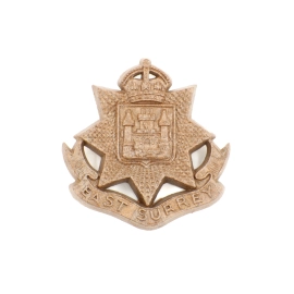 Cap badge "Economique" East Surrey Regiment