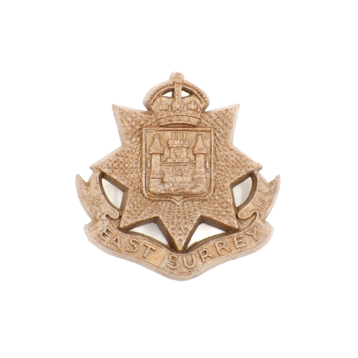 Cap badge "Economique" East Surrey Regiment