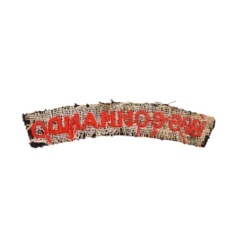 N°6 Commando Embroideread shoulder Title