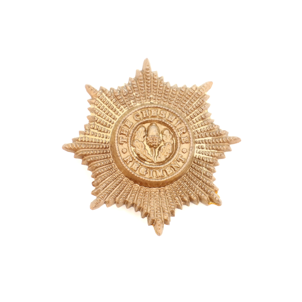 Cap badge "Economique" Cheshire Regiment