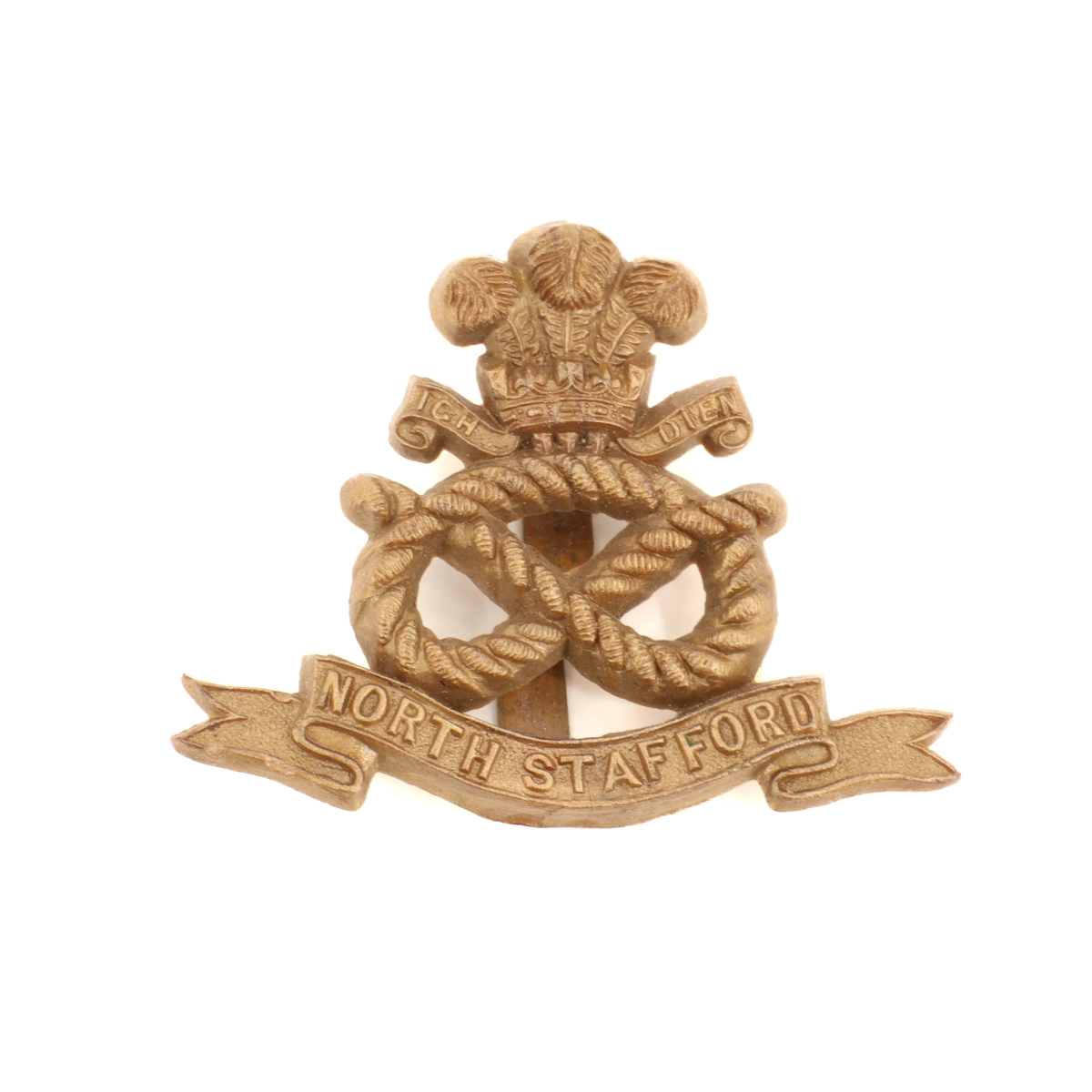 Cap badge "Economic" North Staffordshire Regiment
