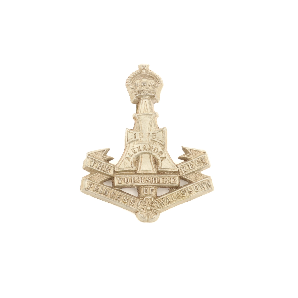 Cap badge "Economique" Princess of Wales’s Own Yorkshire Regiment