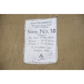 Battledress "Major" - 8th Bataillon - 6th Airborne Division