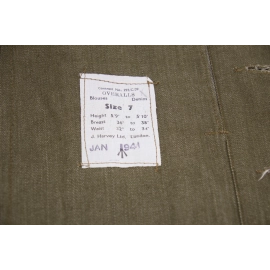Blouson denim Pattern 37 British Army 1941