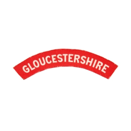 Title "Gloucestershire"  Régiment British Army