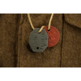 Battledress Royal Armoured Corps - Identifié "S. Walker"