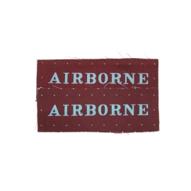 Pair "Airborne" Strip Printed