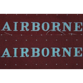 Pair "Airborne" Strip Printed