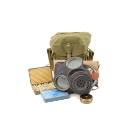 Masque Anti-Gaz British Army 1943 "Identifié"
