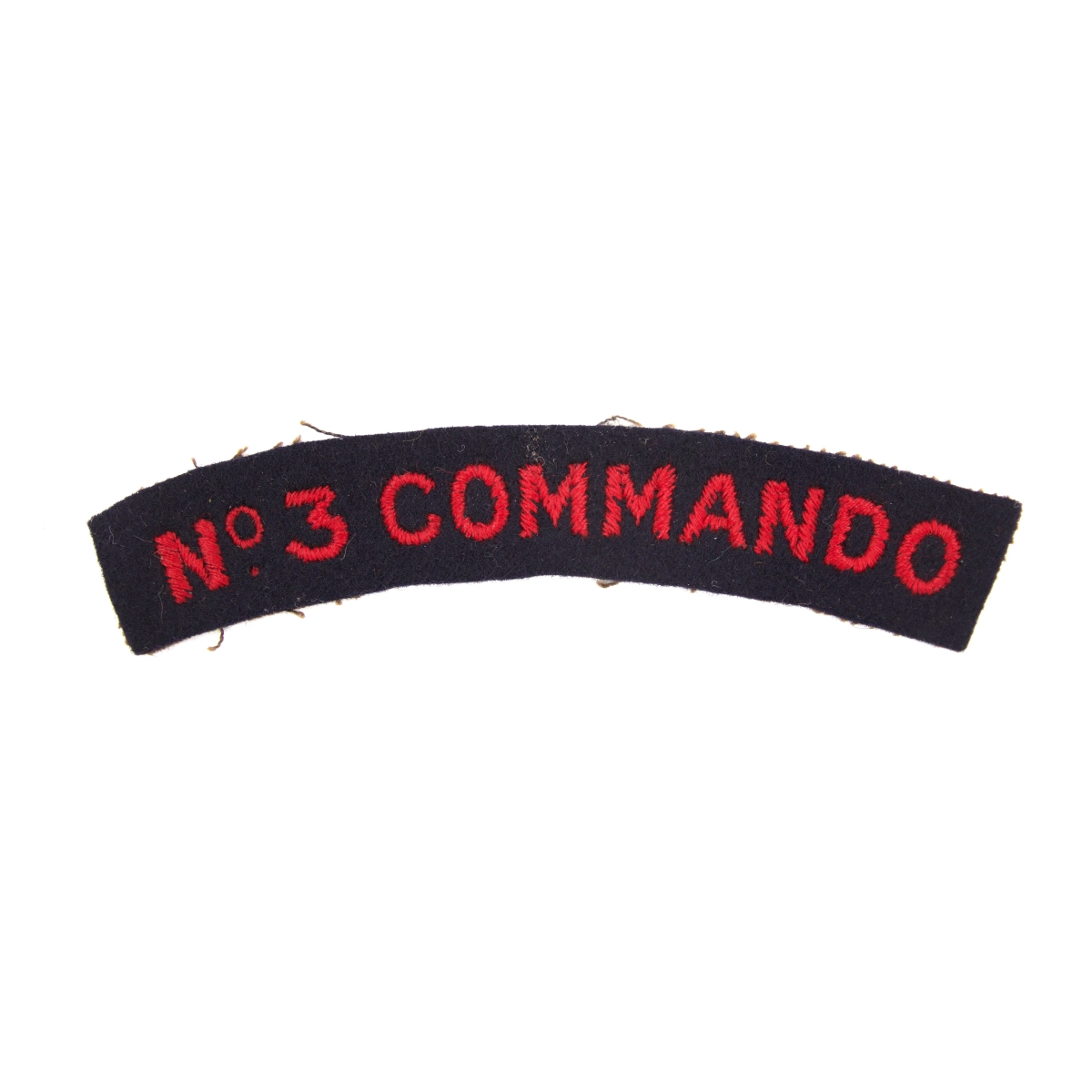 N°3 Commando Title British Army