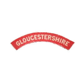 Title "Gloucestershire"  Régiment British Army