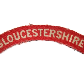 Title "Gloucestershire"  Régiment British Army