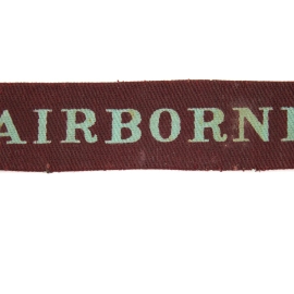 Insigne "Airborne" Strip Imprimé
