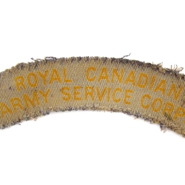 Title Royal Canadian Army Service Corps