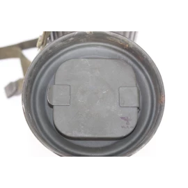 German gas mask canister  camouflaged 1940