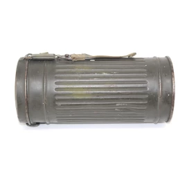 Boitier de masque  anti-gaz  Wehrmacht Camouflé 1940