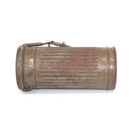 Boitier de masque anti-gaz Wehrmacht Camouflé 1940