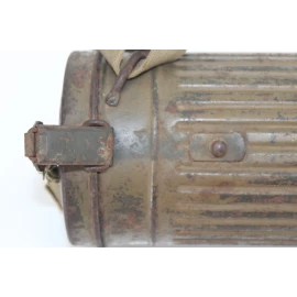 Boitier de masque anti-gaz Wehrmacht Camouflé 1940