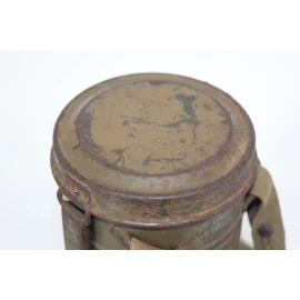 Boitier de masque anti-gaz Wehrmacht Camouflé 1940