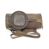 Camouflaged gas mask canister 1940