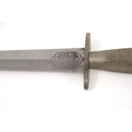 Dague Fairbairn Sykes Wilkinson Sword "Nickelée"
