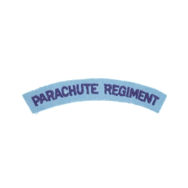 Title "Parachute Regiment" British Army