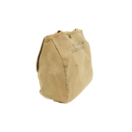 Musette M-36 British Made US Army "Charles W. Lodrey (31365390)"