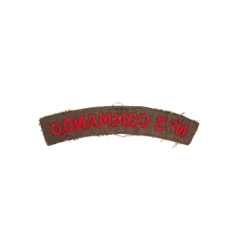 N°3 Commando Title British Army