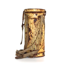 Boitier de masque anti-gaz Wehrmacht Camouflé 1940