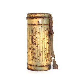 Boitier de masque anti-gaz Wehrmacht Camouflé 1940