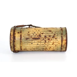 Camouflaged gas mask canister 1940