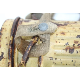 Camouflaged gas mask canister 1940
