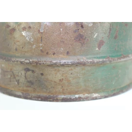 Masque anti-gaz Wehrmacht dans son boitier camouflé trois tons 1944