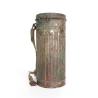 Camouflaged gas mask and canister tree-tone 1944