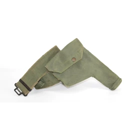Holster Webley & Ceinturon British Army blancotés
