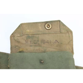 Holster Webley & Belt British Army blancoed
