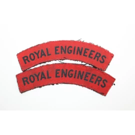 Insignes Royal Engineers British Army