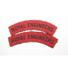 Pair Royal Engineers British Army